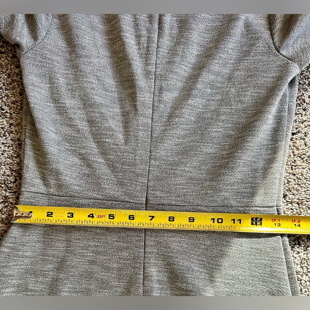 Elegant Grey Women's Dress - Picture 3 of 9